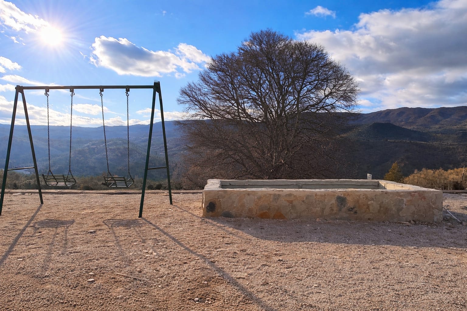 Piscina natural de piedra
